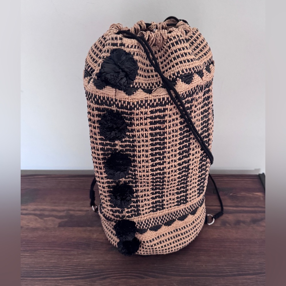 Zara hand made knapsack style bag